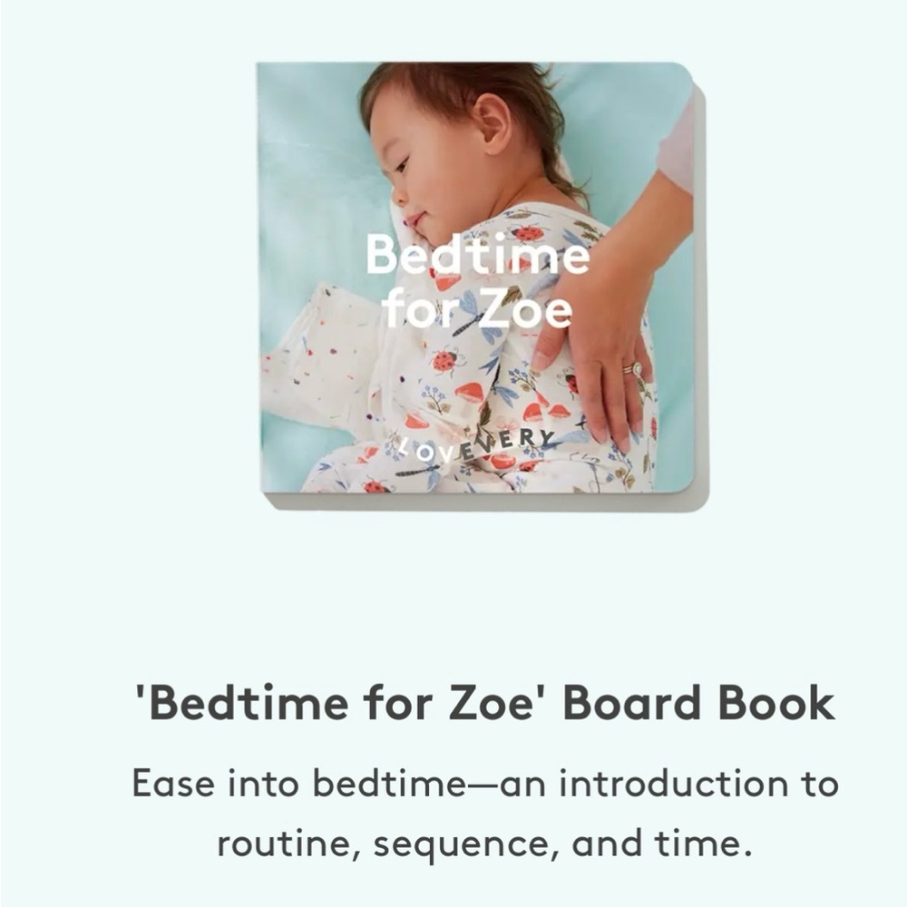 Lovevery Bedtime for Zoe' Board Book